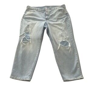 Old Navy Jeans Women's Plus 24 Denim O.G. Straight High Rise Button Fly Slim NEW